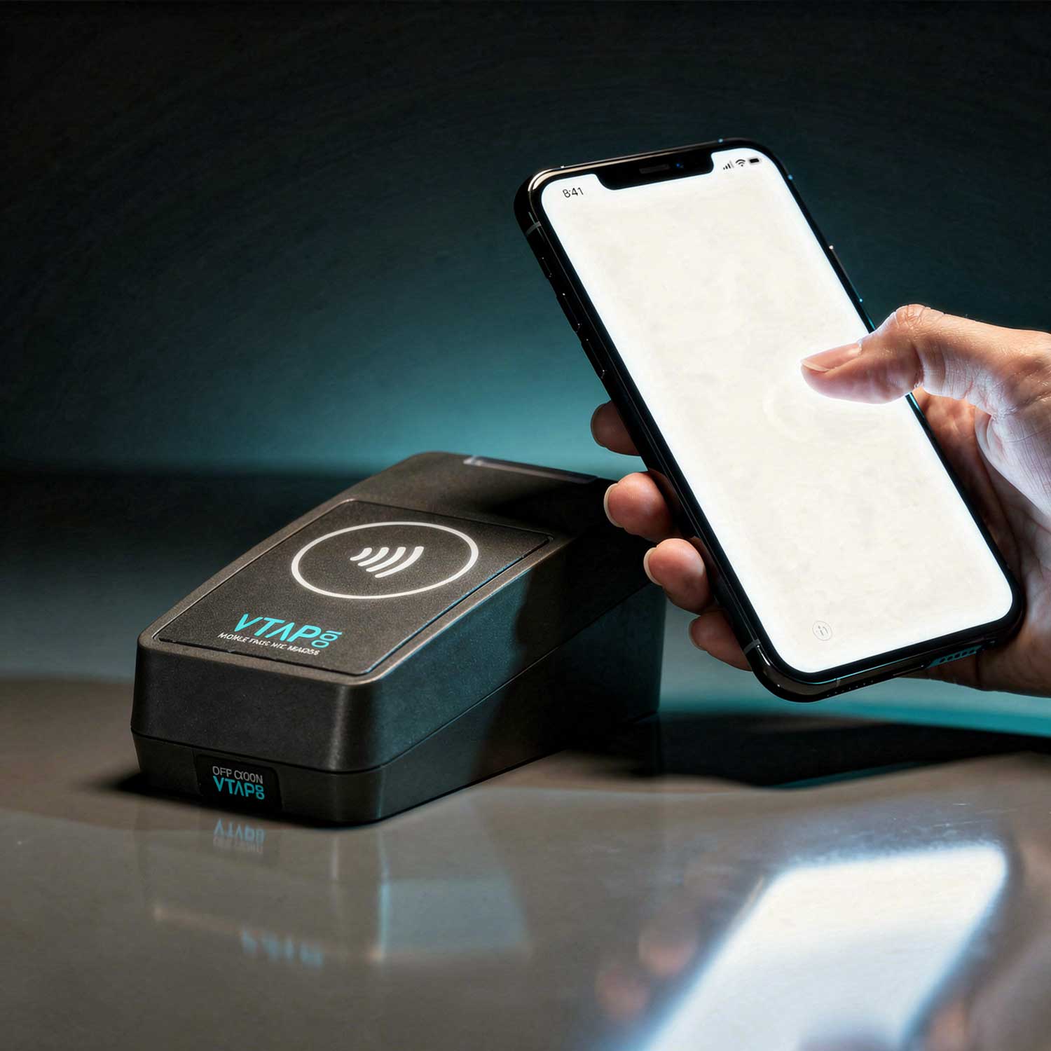Stolni NFC čitač verificira propusnicu na mobitelu